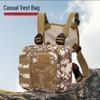 Camouflage Tactical Chest Vest Backpack for Running and Sports