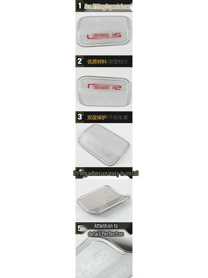 ES200 Fuel Tank Cap Protector: Anti-Scratch Decorative Sticker for 18 Models.