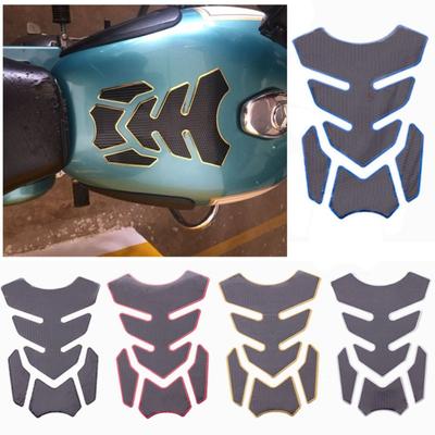 Accessori per la modifica del pad, adesivi 3D a forma di spina di pesce, adesivi per serbatoio carburante per moto, decorazioni per auto