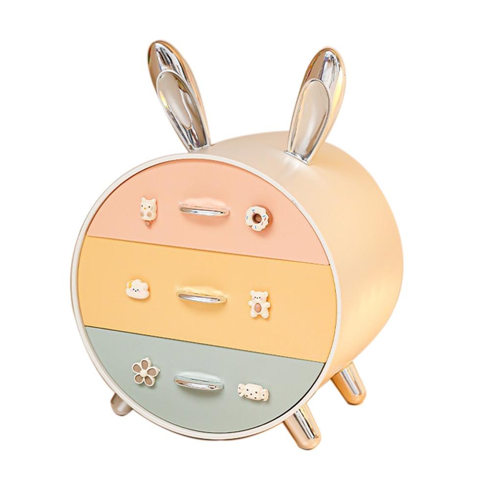 Drawer Type Children s Hairpin Storage Box Plastic Stationery Storage Box for Home Silver-Style A 2149₽