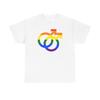 Rainbow Gay Pride Unisex Tshirt Tops Tee, LGBTQ Graphic Shirt, Gender Sex Symbol Top,