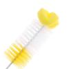 2PCS Home 360-degree Washing Clean Sponge Baby Nipple Rotating Bottle Brush