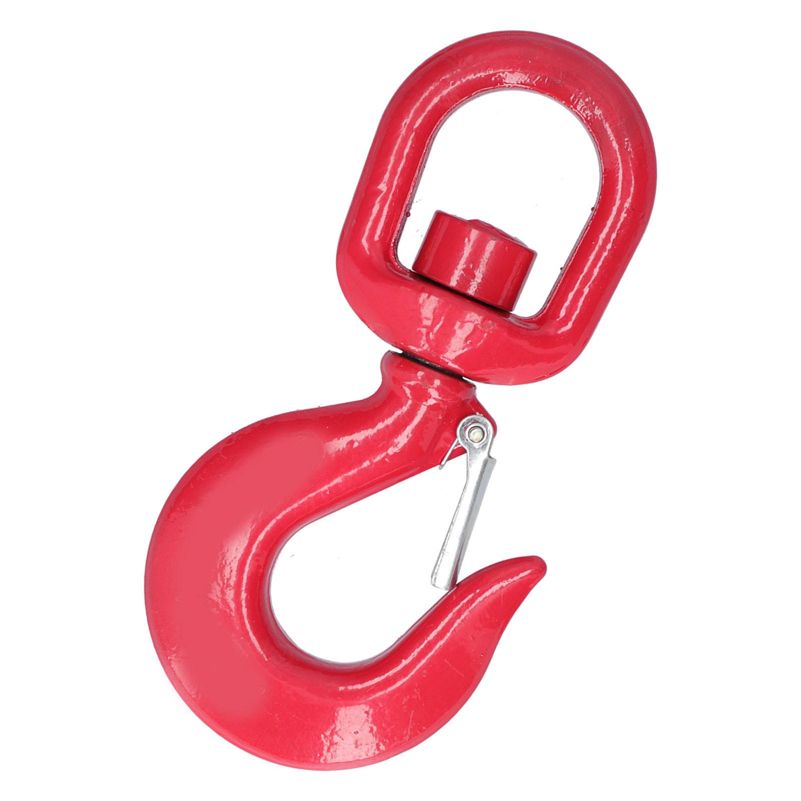 

3 Tons Crane Hook American Type 360 degrees Rotating Lifting Accessories 12 Tons Working Load Limit