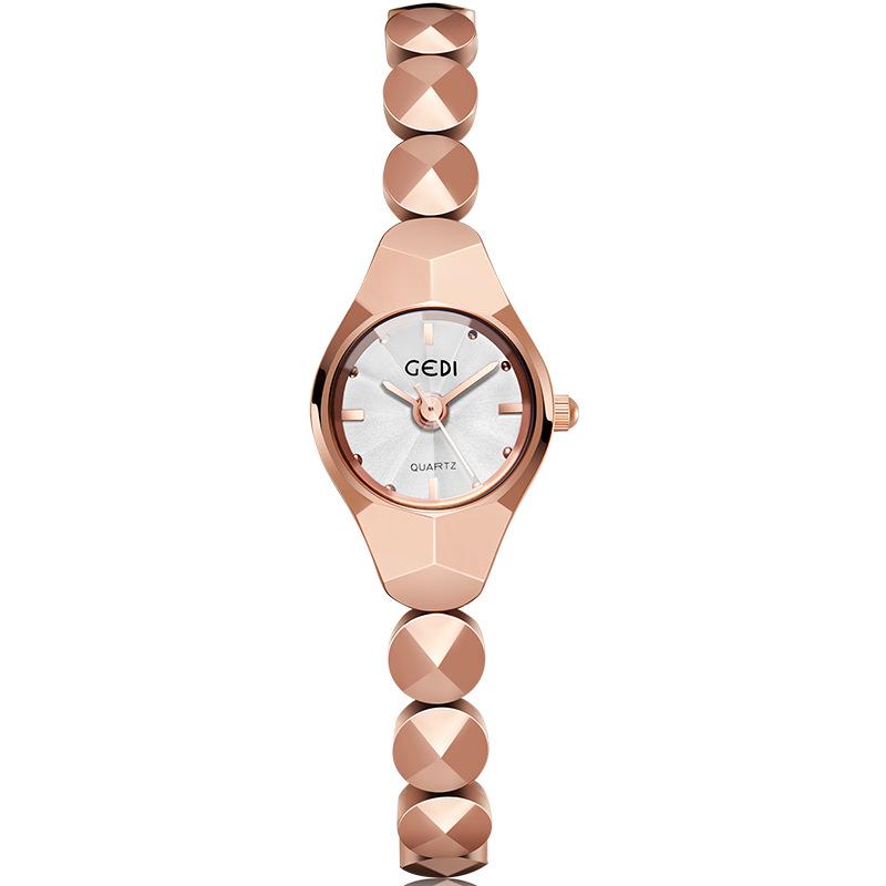Brățară Aliaj Gedi Ceas Quartz Stil Studențesc - Ceas de Damă Mic și Exquis