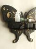 Black Butterfly Display Shelf Star&Moon Wood Floating Wall Shelves for Crystal Stone and Essential Oil Rack Witch Home Decor