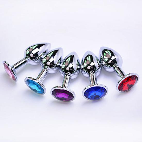 Small Size Anal Toys Butt Plug Stainless Steel Anal Plug Sex Toys Adult Product