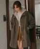 TILL I DIE High Neck Utility Jacket [Tifa06Jk08]_Khaki