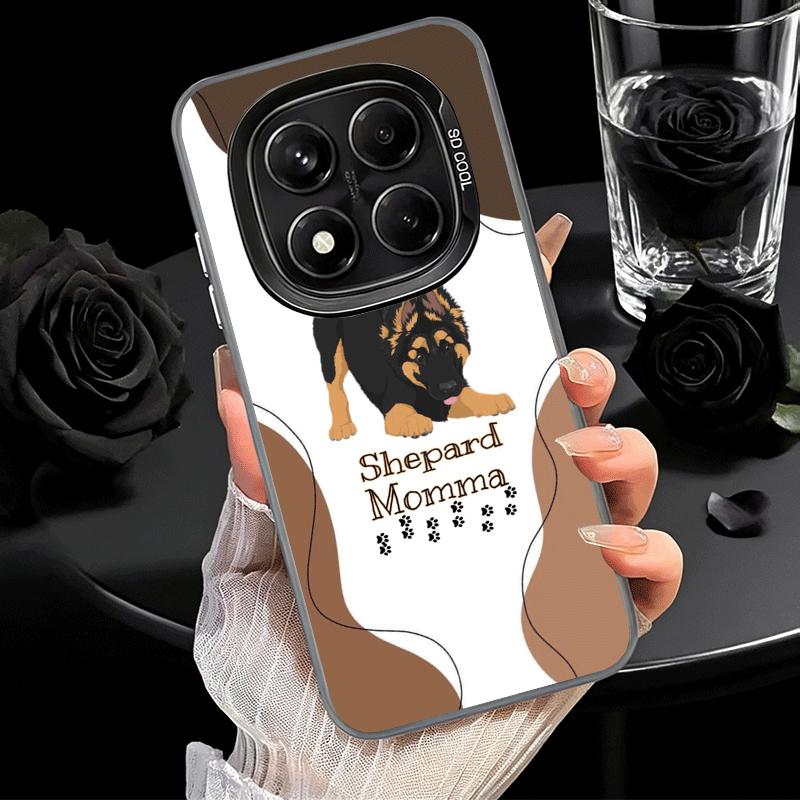 German Shepherd Dog Shockproof Phone Case for Xiaomi Redmi Note 15 14 13 12 Pro Plus 11 11S 11T 5G Cover Anti Fall Fundas