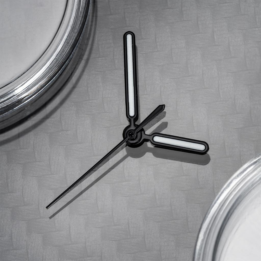 NH35 Uhrzeiger für Nautilus NH35 Uhrwerk Uhrzeiger Zeiger Zubehör mit grün leuchtenden schwarzen silbernen goldenen Zeigern