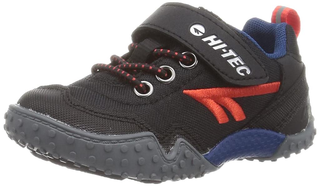 Hi-Tec HT KID40 CIRCUS Boys' Sneakers, Black, 14.0 cm, 2E