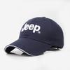 High-Grade Car Logo Cotton Adjustable Baseball Hat Outdoor For Jeep Renegade Wrangler JL Gladiator Grand Compass Car Accessories AMV1