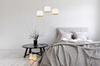 Elegant Hanging Lamp Golden Velvet Lampshade Selection