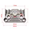 Engine For 125cc ATV Pit Bike Radiator CNC Oil Cooler Aluminium Kit For Pit Dirt Bike Motocross Motocycle Cooling Accessories