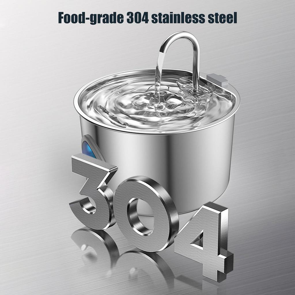 3.2L Cat Drinking Water Fountain Water Bowl Automatic Circulating Water Dispenser for Travel and Business Trips