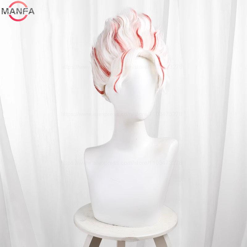 High Quality Momo Ayase Ekalun  Cosplay Wig Anime Dandadan Cosplay Short Brown Heat Resistant  Hair Anime Cosplay Wigs + Wig Cap
