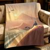 Game J-Journey-Y Throw Thick Comfort Flannel Quilt, Multi-scene Use Indoor Outdoor Daily Nap
