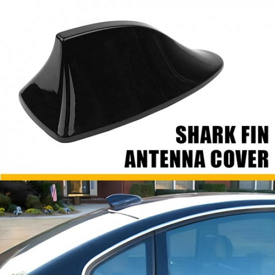 Universal Black Shark Antenna Fin Roof Aerial FM/AM Signal Radio Decor Car Trim