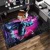 Horror Movie Characters Collage Office Rug Chair Mat, Game Carpet, Suitable for Front Door, Bedroom, Living Room, Desk, Holiday Gift