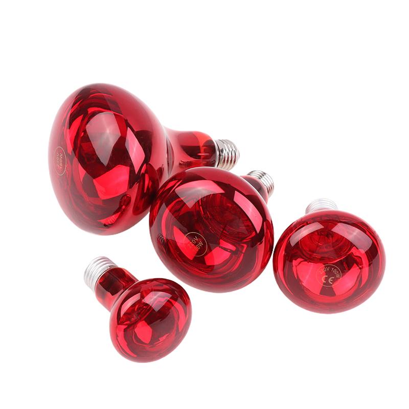 60W/100W/150W Multi Functional Near Infrared Red Heat Lamp Bulb Fit Standard E27 Socket Relieve Pain Optimal Therapy For Body