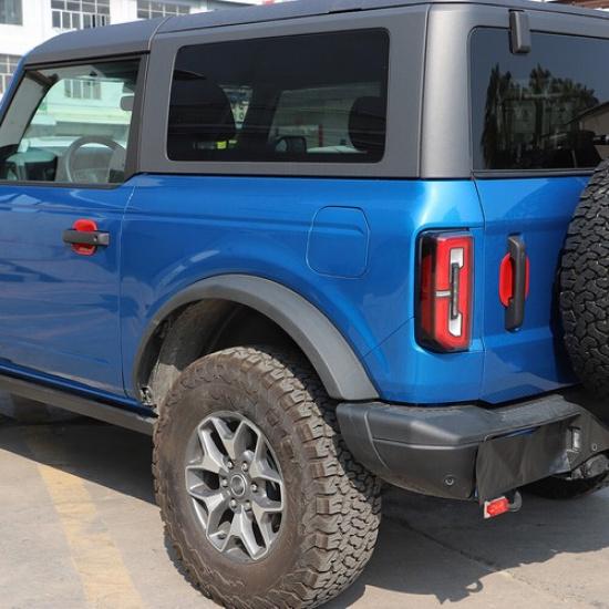 3 Set Door Handle Bowl Cover Decor Molding Trim For Ford Bronco 21+2 Doors Red