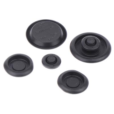 Door Clog Water Clog Waterproof Plug Car Door Stopper Plate Screw 90950- 01960 90950-C1006 Body Floor Hole Rubber Plug