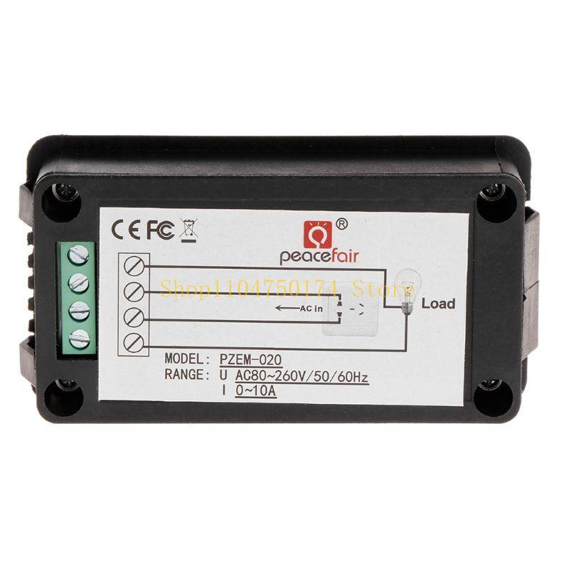 Multifunctional Power Tester 6 in 1 Current KWh Watt Meter 100A/10A top sale
