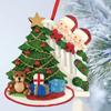 Resin Family Christmas Ornament Decorative DIY Name Pendants Christmas Tree Ornaments  Christmas