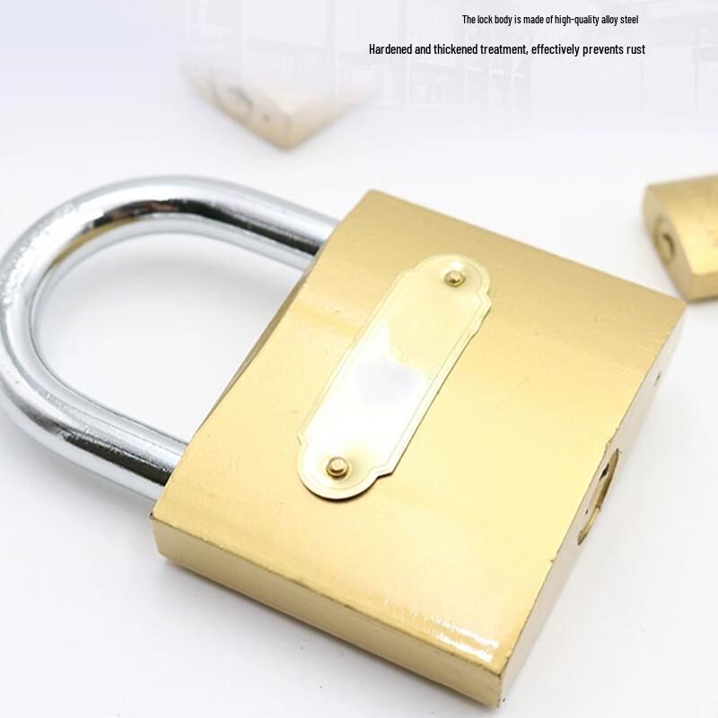 Yedu 25mm Keyed Alike Steel Padlocks (100-Pack)