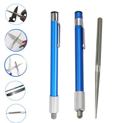 400 Mesh Angelhaken Schärfer Stiftspitzer Hohe Qualität Outdoor Werkzeug Diamant Stiftförmiger Messerschärfer