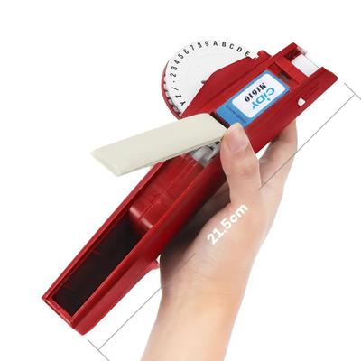CIDY 1610 Kabartma Etiket Makinesi 2 Yedek 9mm 3D Kabartmalı Bant Dymo Organizer Xpress 1610 12965 MOTEX Daktilo için Değiştirilebilir