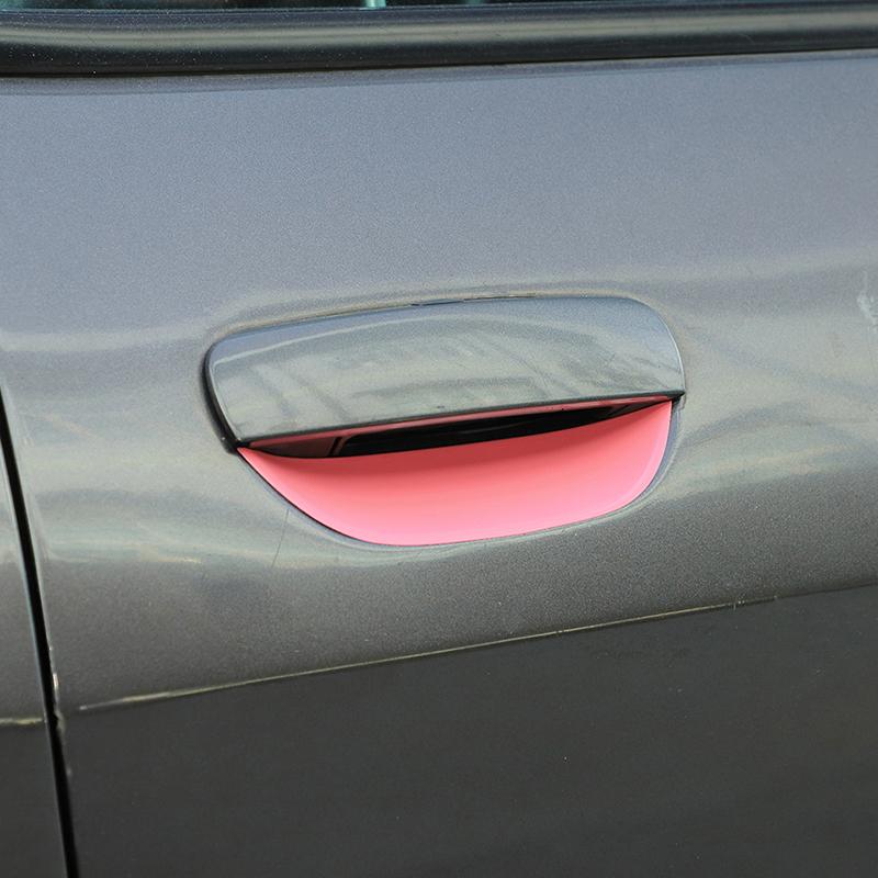 Ca ABS Maniglia esterna della porta Ciotola Ornamento Decorazione Adesivo adatto per Dodge Challenger dal 2015 in su Accessori esterni