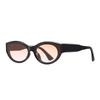 New Trendy Cat Eye Sunglasses UV400 Protection Fashionable Eyewear Simple Style Outdoor Casual Glasses