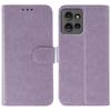 For Motorola Edge 50 5G Case PU Leather Flip Wallet Phone Cover with Strap