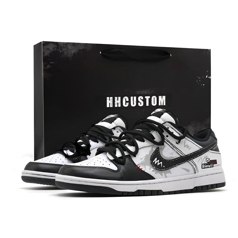 

Nike Dunk Social Rituals Synthetic Leather Slip Resistant Abrasion Resistant Low top Skateboard Shoes Unisex HF5441-100(Team1727-) 36.5