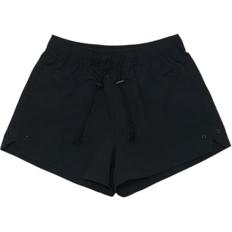 Anta SV Series Solid Color Lace Soft Simple Versatile Sports Shorts Women shorts 162621504V-1 M