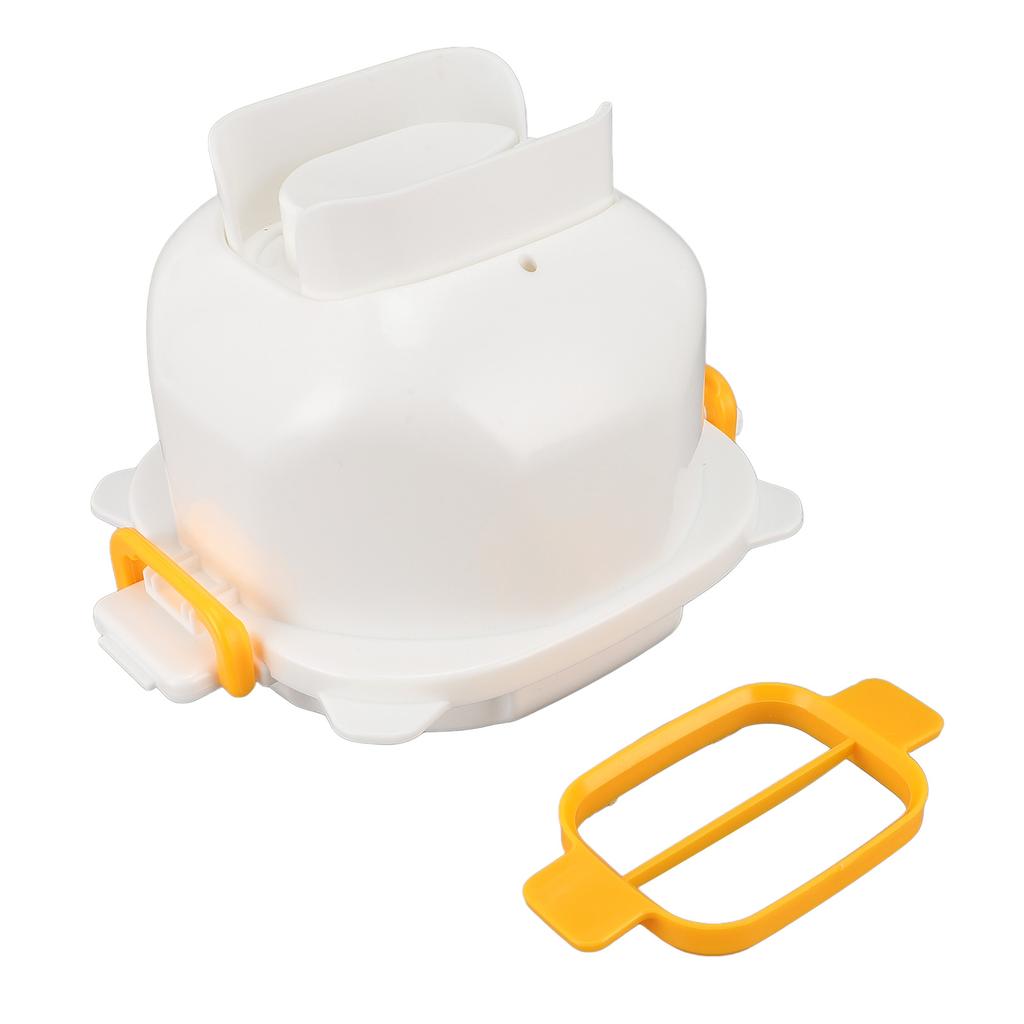 Microwave Egg Boiler Steaming Cutting Dual Use 4 Cavities Fast Microwave Boiled Egg Cooker for Home
