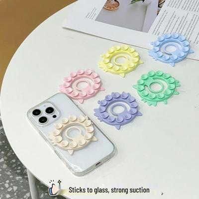 Silikon Saug Handyhalter: Rutschfest, Magnetisch, Fingerringhalter für Schreibtische