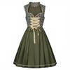 Women's Oktoberfest Costume Dress Set with for Festival Party
