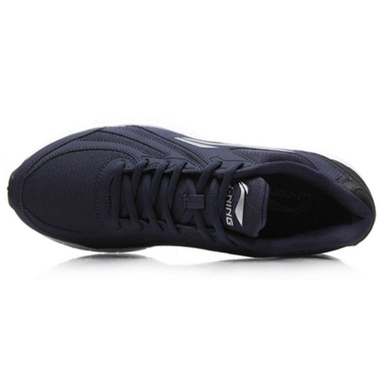 Li-Ning Comfortable Versatile Fabric Synthetic Leather TPU Shock Absorbing Non-Slip Wear-Resistant Breathable Low-Top Running Shoes ARBR013-6