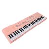 54 Key Keyboard Piano Smoothly Plastic Keyboard Piano Portable Dual Power Supply System Electric Piano Keyboard with Microphone for Kids