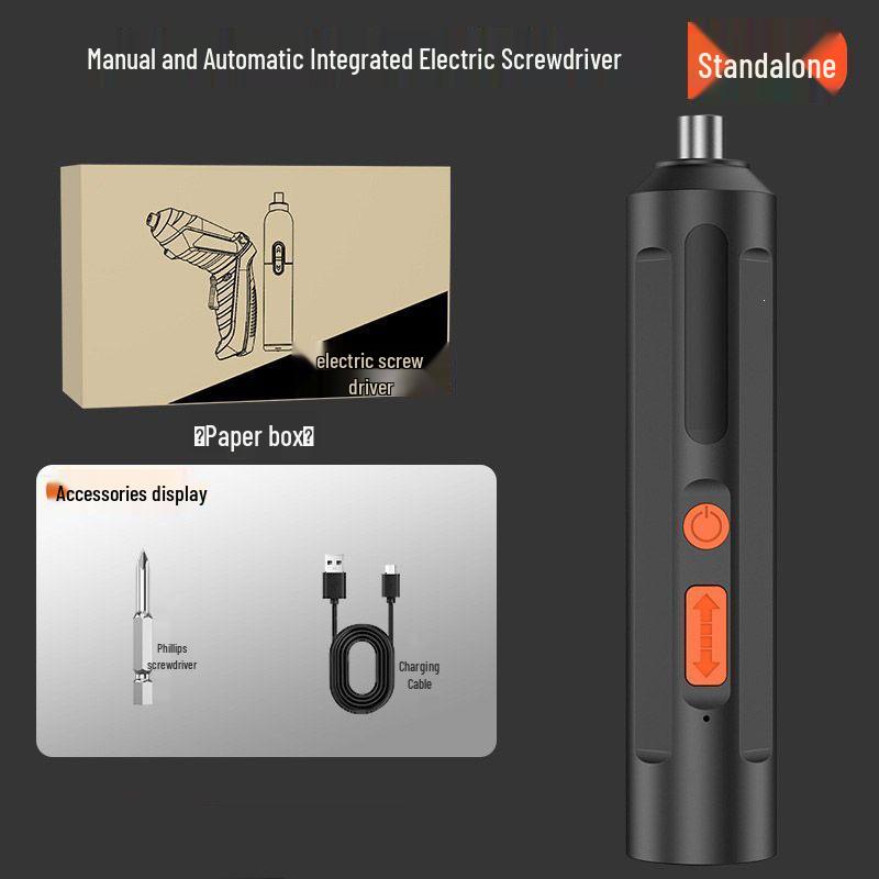 Rechargeable Multifunctional Electric Screwdriver and Drill Set
