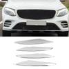 4PCS Front Bumper Fog Light Trim High Hardness Replacement for  ‑  GLC Class X253   Line 2016‑2019