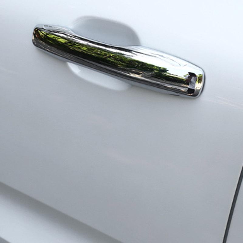 Pro Volvo XC60 XC90 S90 V90 CC 2018 Kryt rámu vnější kliky dveří vozu ABS Chromovaný Dekorativní doplněk