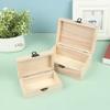 10PCS Wooden Multifunction Case with Lid Jewellery Storage Container Box Home DecorJewelry Necklace Ring Storage Box Organizer