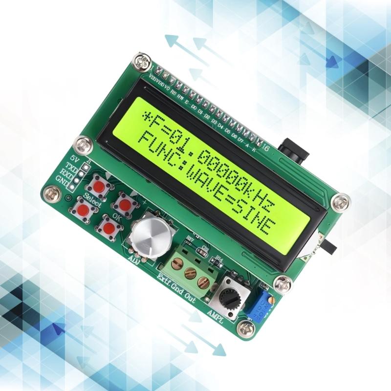 YE050 Power Arbitrary Waveform DDS Function Signal Generator with Digital LCD Frequency Meter 50MHz