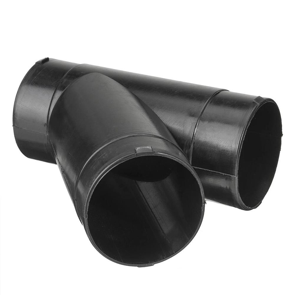 Car Heater Ducting Pipe Y Shape Outlet Connector 75mm Diameter