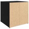 TV Cabinet Set 4 pcs Black 37 x 35 x 37.5 cm Engineered Wood