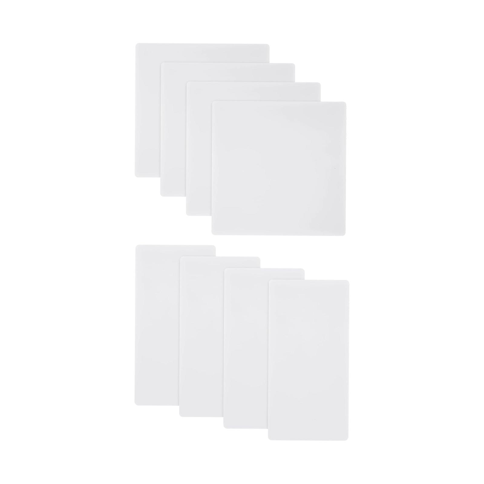 

Reliable Plastic Cut Mats Set Double Sided Sewing Mats Non Slip Surface Cutting Pad for Fabric Art 30.48cmx15.24cm