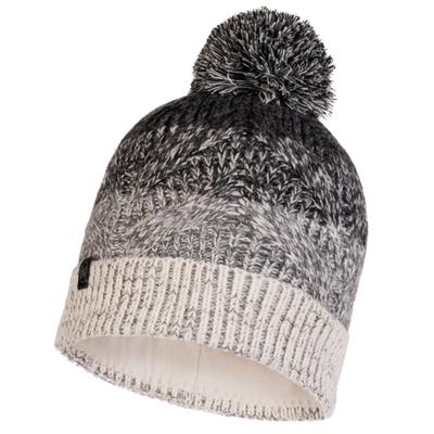 BUFF Masha Strickmütze aus Fleece, Unisex, graue Mütze