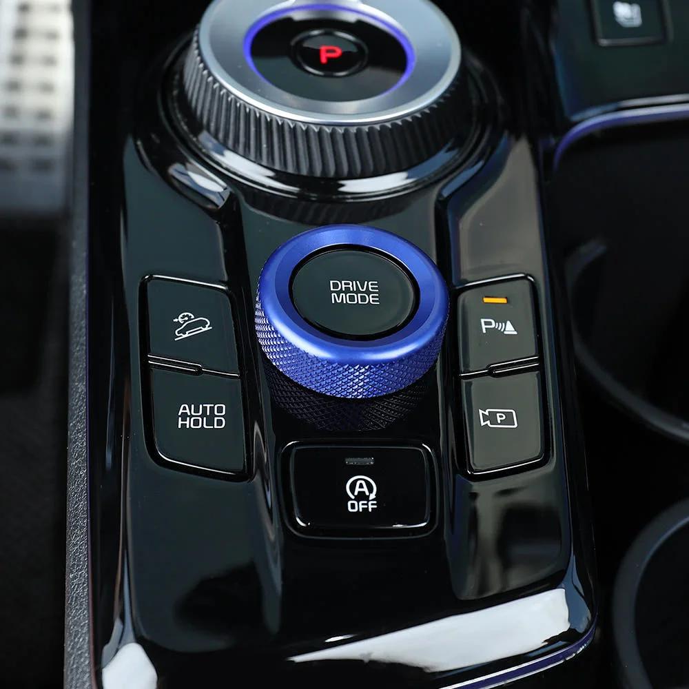 Für Kia Sportage NQ5 2026-2026 Aluminium Zentralantrieb Modell Schalterknopf Ring Abdeckung Zierleiste Innenzubehör